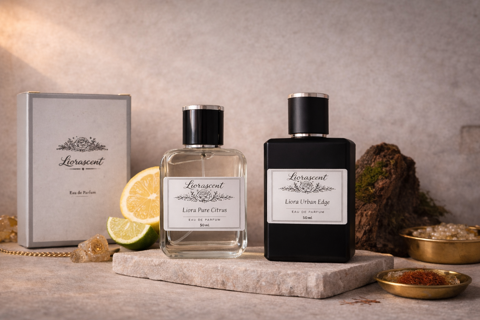 Liorascent homepage hero image